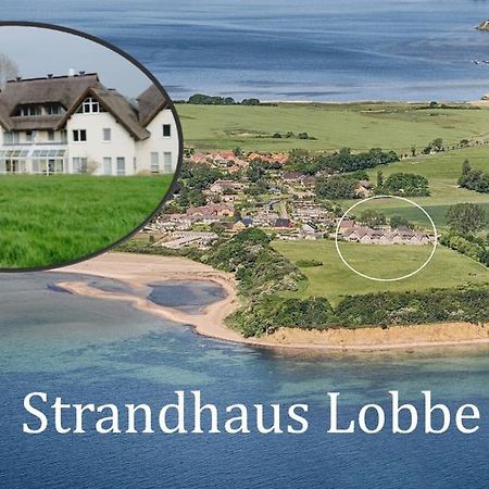 Fewo 18 Im Strandhaus Lobbe Mit Balkon Exterior foto